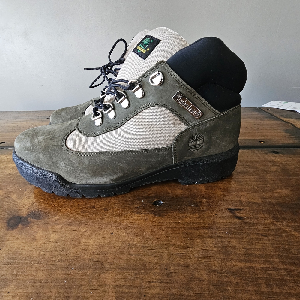 Timberland Men's Field Boots Dsrk Green Nubuck